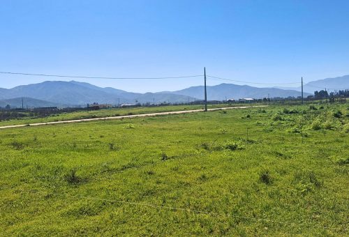 Parcela plana de 5.000 m² con empalmes instalados en Hacienda María Pinto